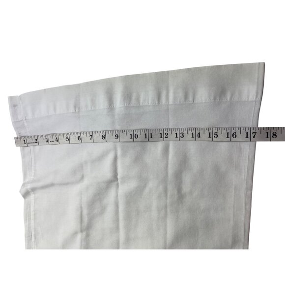 Set Of 6 White Pillowcases 20" X 30" With Light Stains & Wrinkles 91g - Picture 4 of 14